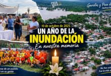 Gaviotas recuerda a un año de la inundación del 10 de octubre de 2025