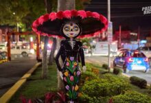 Poza Rica enciende Mictlán, Sendero de Luz por Día de Muertos