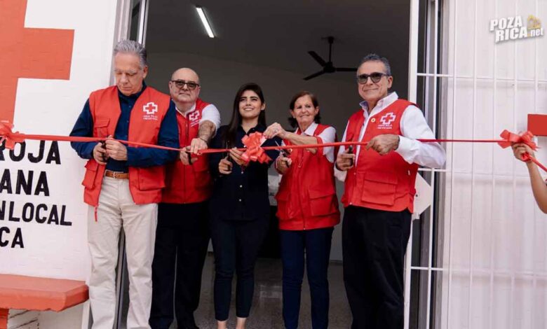 Cruz Roja Poza Rica inaugura instalaciones renovadas con apoyo de Fundación Sertull