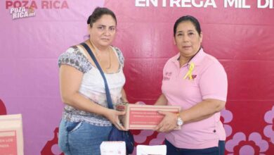 DIF Poza Rica entrega apoyos alimentarios a niños de CAIC