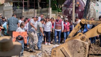 Rehabilitan descarga de drenaje en la colonia Ignacio de la Llave